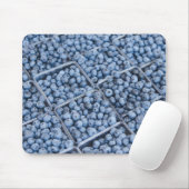 Tapis De Souris Rangées de bleuets (Avec souris)