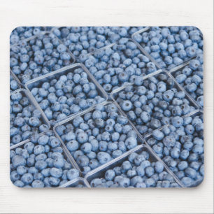 Tapis De Souris Rangées de bleuets