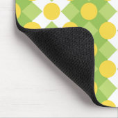 Tapis De Souris Rangées joyeux de formes Motif (Coin)
