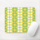 Tapis De Souris Rangées joyeux de formes Motif (Avec souris)
