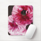 Tapis De Souris Ranunculus rouge (Avec souris)