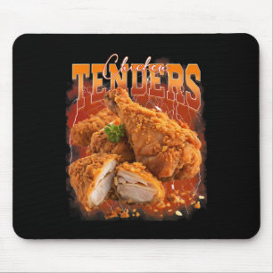 Tapis De Souris Rap Bootleg Vintage Années 1990 Tenders de Poulet