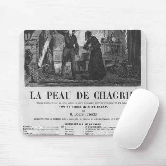 Tapis De Souris Raphael de Valentin et le commerçant (Avec souris)