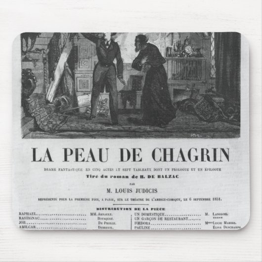 Tapis De Souris Raphael de Valentin et le commerçant (Devant)