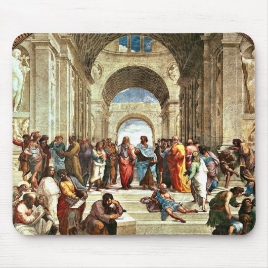 Tapis De Souris Raphael : École d'Athènes, (Devant)