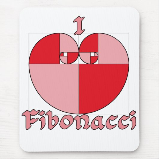 Tapis De Souris Rapport d'or d'amour (Devant)