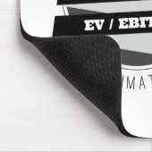 Tapis De Souris Rapport P/E contre le rapport d'EV/EBITDA (Coin)