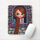 Tapis De Souris Rapunzel Big Eyes Girl (Avec souris)