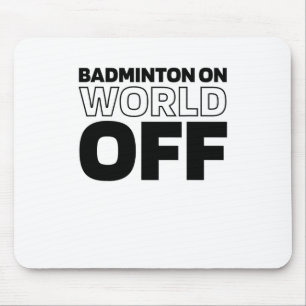 Tapis De Souris Raquette De Navette - Raquette De Cour Badminton S