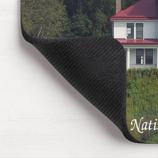 Tapis De Souris Raspberry Island Lighthouse mousepad (Coin)