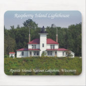 Tapis De Souris Raspberry Island Lighthouse mousepad (Devant)