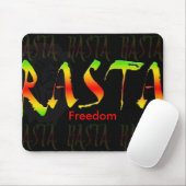 Tapis De Souris RASTA-2, liberté (Avec souris)