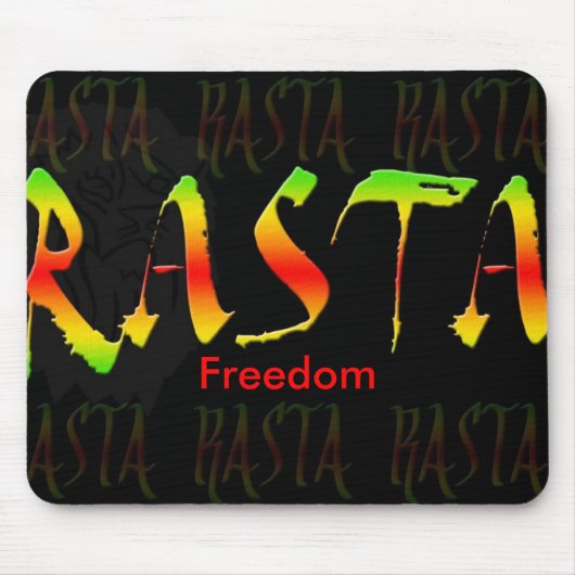 Tapis De Souris RASTA-2, liberté (Devant)