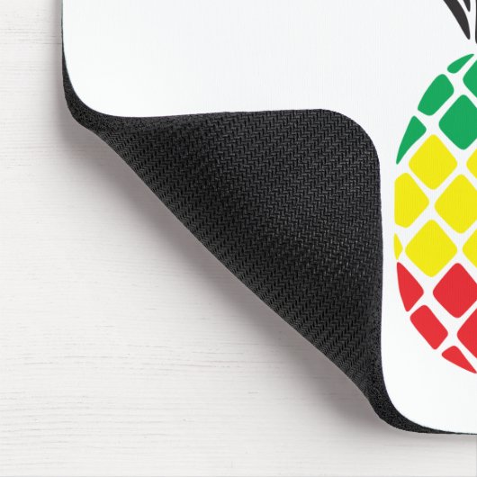 Tapis De Souris Rasta ananas Mousepad (Coin)