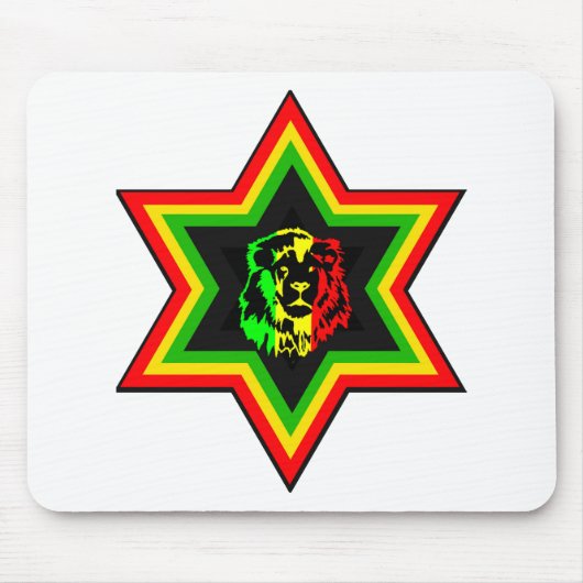 Tapis De Souris Rasta juive (Devant)