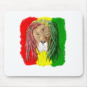 Tapis De Souris Rasta Lion