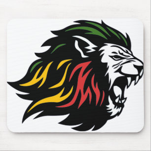 Tapis De Souris Rasta Lion