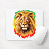 Tapis De Souris Rasta Lion de Juda (Avec souris)