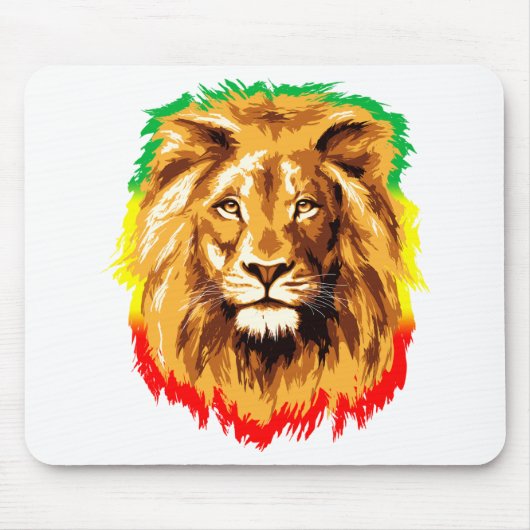 Tapis De Souris Rasta Lion de Juda (Devant)