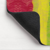 Tapis de souris Rasta Rouge Jaune Vert (Coin)