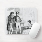 Tapis De Souris Rastignac a présenté à Madame de Nucingen (Avec souris)