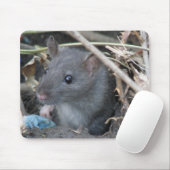 Tapis De Souris Rat dans un trou Mousepad (Avec souris)