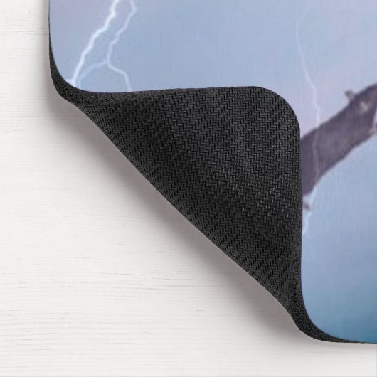 Tapis De Souris Rat dans une tempête Mousepad (Coin)