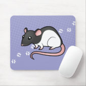 Tapis De Souris Rat de bande dessinée (Avec souris)