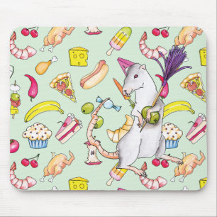 Tapis De Souris rat de partie