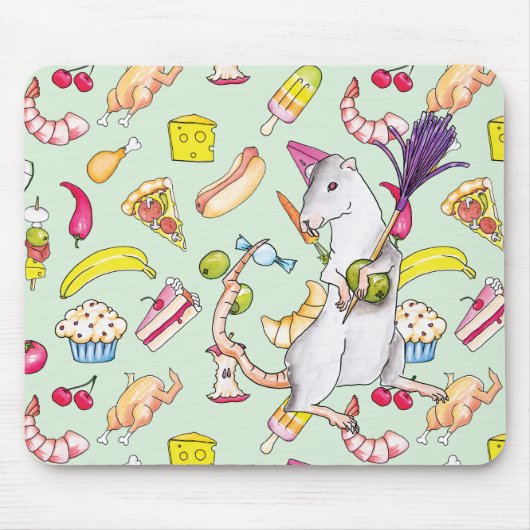 Tapis De Souris rat de partie (Devant)