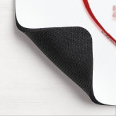 Tapis De Souris Rat Terrier Coeur Appartient (Coin)