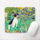 Tapis De Souris Rat Terrier - Iris (Avec souris)