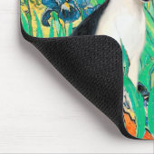 Tapis De Souris Rat Terrier - Irises (Coin)