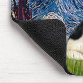 Tapis De Souris Rat Terrier - Nuit étoilée (Coin)