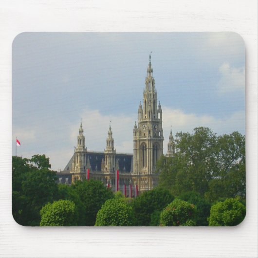 Tapis De Souris Rathaus, Vienne Autriche (Devant)