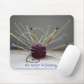 Tapis De Souris Ratherbeknitting (Avec souris)
