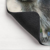 Tapis de souris Raton laveur (Coin)