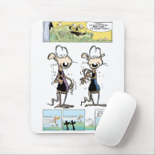 Tapis De Souris Rats Mousepad de décharge de marais (Avec souris)
