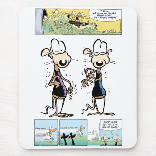 Tapis De Souris Rats Mousepad de décharge de marais (Devant)