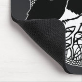 Tapis De Souris Raven Art Mouspads Cool Crow Art Computer Cadeaux (Coin)