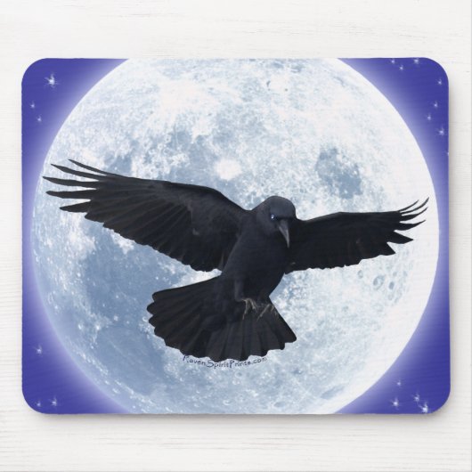 Tapis De Souris RAVEN & CROW Designs Nouveau! (Devant)