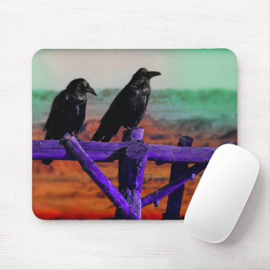 Tapis De Souris Raven Mousepad (Avec souris)