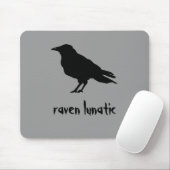 Tapis De Souris Raven Mousepad fou (Avec souris)