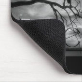 Tapis De Souris Raven - plus jamais rayons de soleil et arbre B&W (Coin)