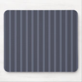 Tapis de souris rayé bleu et gris moderne (Devant)