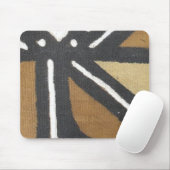 Tapis de souris rayé de tissu de boue (Avec souris)