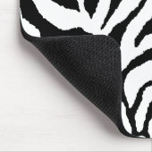 Tapis de souris rayé zèbre (Coin)