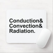 Tapis De Souris Rayonnement de convection de conduction | Transfer (Avec souris)