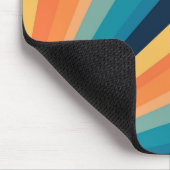 Tapis De Souris Rayons solaires rétro (Coin)