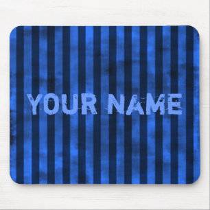 Tapis De Souris Rayures bleues verticales